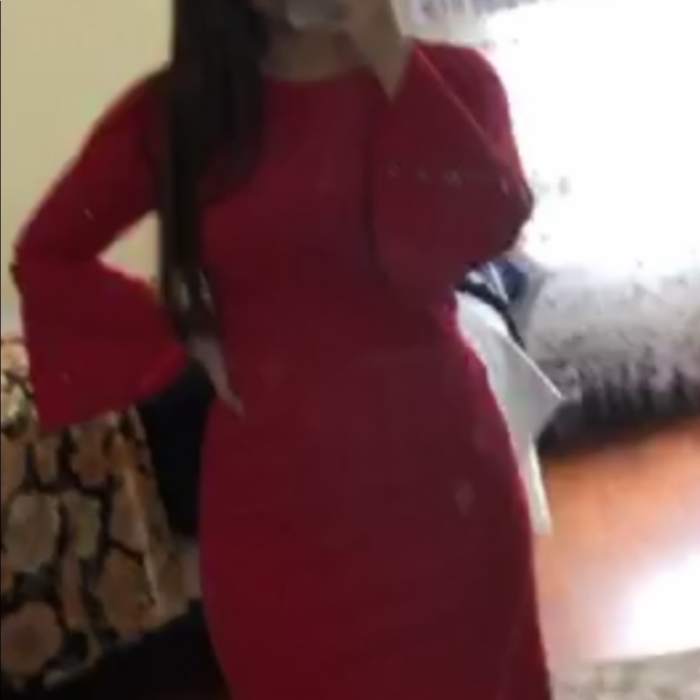 Tommy Hilfiger red dress